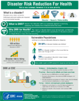 Disaster risk reduction for health