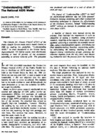 Understanding AIDSthe national AIDS mailer