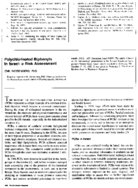 Polychlorinated Biphenyls In Israel A Risk Assessment