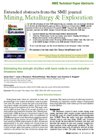 Estimating the Strength of Pillars with Karst Voids in a RoomandPillar Limestone Mine Abstract