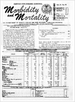 Morbidity and Mortality Weekly Report Vol 24 No 43 week ending October 25 1975