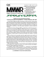 MMWR Morbidity and Mortality Weekly Report Vol 47 No 49 December 18 1998