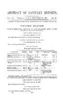 Abstract of sanitary reports  v VI no 39 September 25 1891