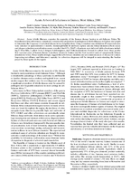 Acute Arboviral Infections in Guinea West Africa 2006