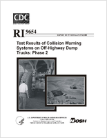 Report of Investigations 9654 Test Results of Collision Warning Systems on OffHighway Dump Trucks Phase 2