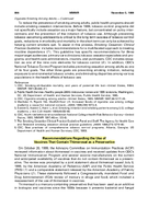 Recommendations Regarding the Use of Vaccines That Contain Thimerosal as a Preservative