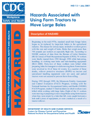 NIOSH Hazard ID HID 13  Hazards Associated with Using Farm Tractors to Move Large Bales