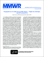 Propagation Du Virus Zika A De Nouvelles Regions  Region Des Ameriques Mai 2015janvier 2016