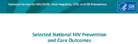 Selected National HIV Prevention and Care Outcomes