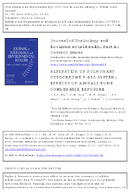 Alteration of Pulmonary Cytochrome P450 System Effects of Asphalt Fume Condensate Exposure