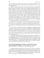 Multiple Exposures Toward a Model of Total Occupational Burden