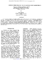 A Model of Human Reaction Time to Dangerous Robot Arm Movements 1987