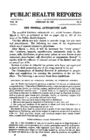 Public Health Reports  V 30 No 8 February 19 1915