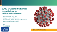 COVID19 vaccine effectiveness during Omicron for children and adolescents