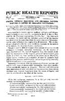 Public Health Reports  V 37 No 51 December 22 1922