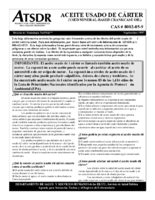 Aceite usado de crter Aceite usado de motor used mineralbased crankcase oil
