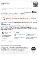 Behind the wheel at work  volume 8 number 1 April 2023