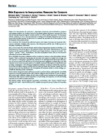 Skin Exposure to Isocyanates Reasons for Concern
