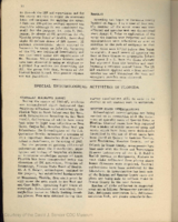 Special projects Special entomological activities in Florida