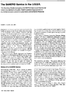 The Sanepid Service In The Ussr