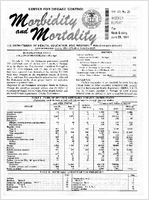 Morbidity and Mortality Weekly Report Vol 23 No 26 week ending June 26 1974
