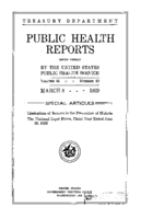 Public Health Reports  v 44  no 10  cover