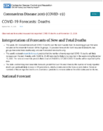 Coronavirus Disease 2019 COVID19 COVID19 Forecasts Deaths Updated Nov 25 2020
