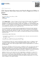 CDC Opens New East Asia and Pacific Regional Office in Japan
