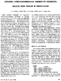 Leptospira Icterohaemorrhagiae Subserotype Incompleta Isolated From Wildlife In Pennsylvania