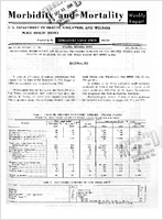 Morbidity and Mortality Weekly Report Vol 13 No 35 for Release September 11 1964
