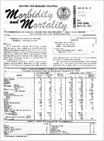 Morbidity and Mortality Weekly Report Vol 24 No 13 week ending March 29 1975