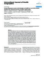 Integrating opensource technologies to build lowcost information systems for improved access to public health data