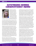 Outstanding Hearing Conservationist Award