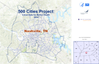 500 Cities Project Local Data for Better Health 2014 Nashville TN