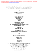 InDepth Survey Report Control of Respirable Dust and Crystalline Silica from Breaking Concrete with a Jackhammer at Bishop Sanzari Companies North Bergen New Jersey