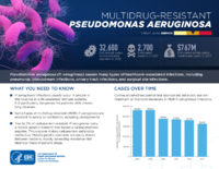 CDCs 2019 Antibiotic Resistance Threats Report Multidrugresistant Pseudomonas aeruginosa P aeruginosa