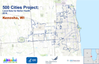 500 Cities Project Local Data for Better Health 2016 Kenosha WI