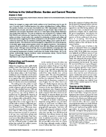 Asthma in the United States burden and current theories