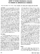 Survey Of Suicide Counseling Available To Students In Metropolitan Richmond