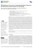 Characteristics of Cancers in Community Members Exposed to the World Trade Center Disaster at a Young Age