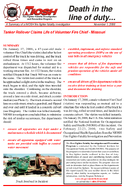 Tanker Rollover Claims Life of Volunteer Fire Chief  Missouri