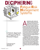 Deciphering Fatigue Risk Management Systems A Holistic Approach to Mitigating WorkRelated Fatigue