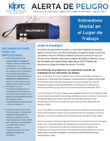 Sobredosis Mortal En El Lugar De Trabajo