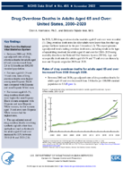 Drug Overdose Deaths in Adults Aged 65 and Over United States 20002020