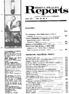 HSMHA Health Reports  v 86 no 6 June 1971  table of contents