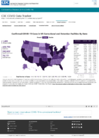 Confirmed COVID19 cases in US correctional and detention facilities by state January 16 2021