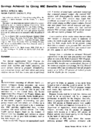 Savings Achieved By Giving Wic Benefits To Women Prenatally