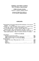 Public Health Reports  v 63 no 33  table of contents