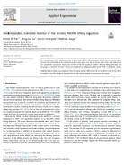 Understanding Outcome Metrics of the Revised NIOSH Lifting Equation