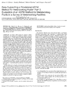 Data Supporting a Provisional ASTM Method for Metalworking Fluids Part 3 Evaluation of an ASTM Method for Metalworking Fluids in a Survey of Metalworking Facilities